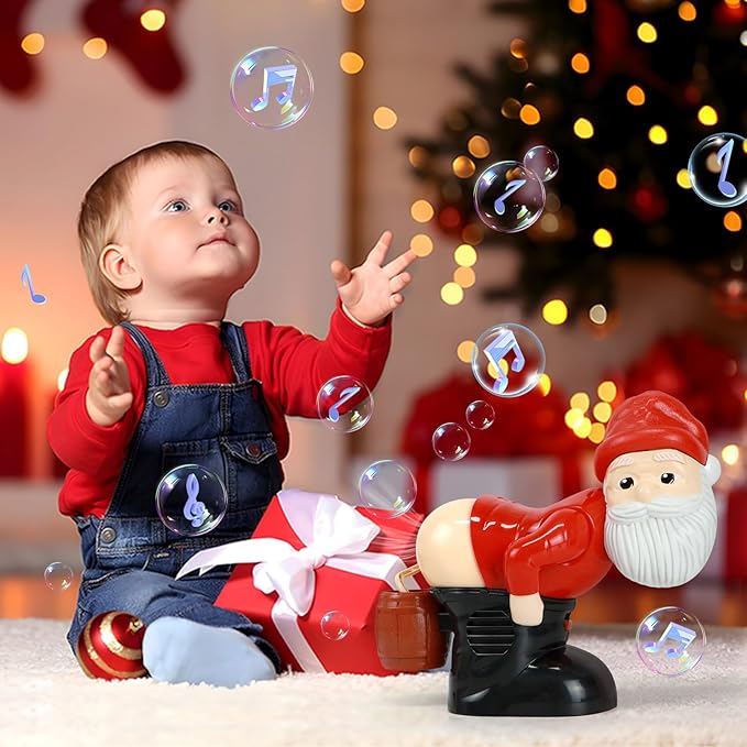 Santa Claus Bubble Machine